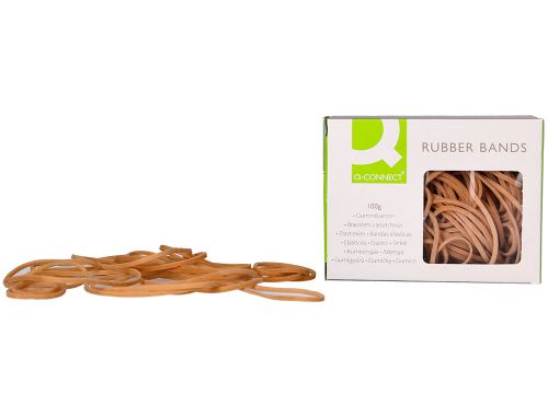 Elasticos q-connect 100 gr 150x3 mm numero 38 , Q-connect , 154523 , 5705831106697
